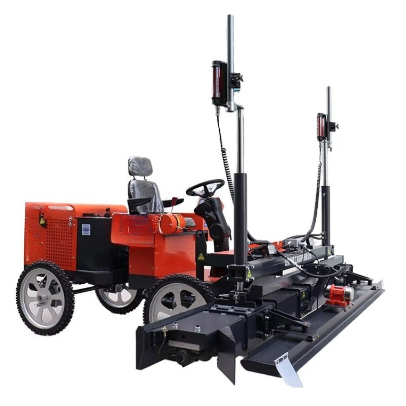 Industrial Laser Systems - Ride-on Laser Screed Machine for Concrete