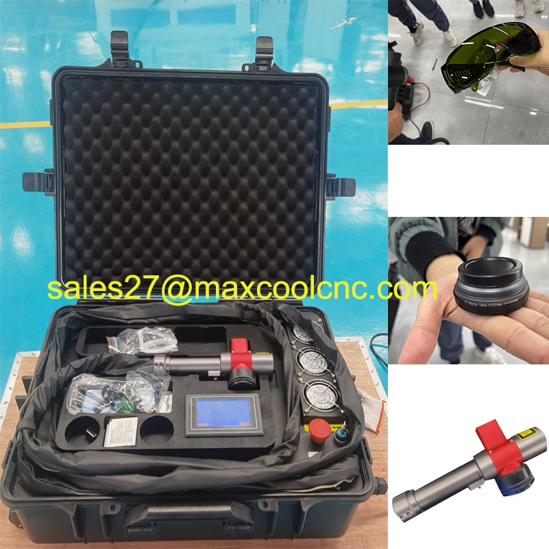 Industrial Laser Paint Removal - Portable 100W 200W Pulse Fiber Laser