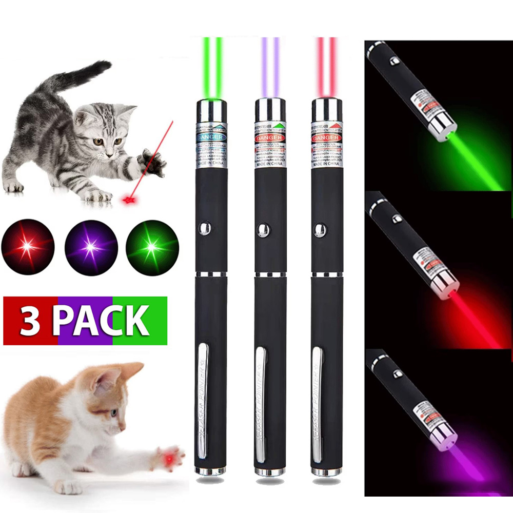 Industrial Green Laser Pointer - Mini Portable LED Green Redlight Laser
