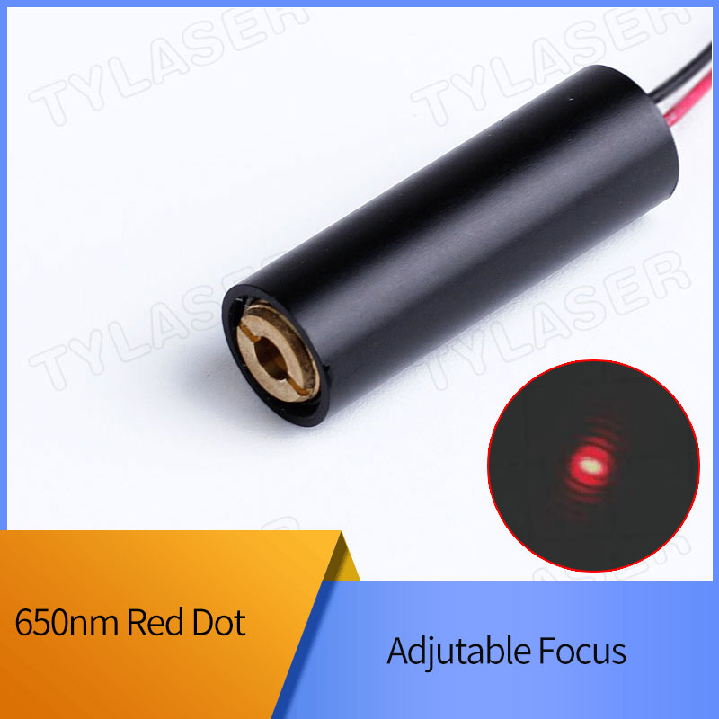 Industrial Grade Laser - D10X30mm Adjustable Focus 650nm 1mW 5mW