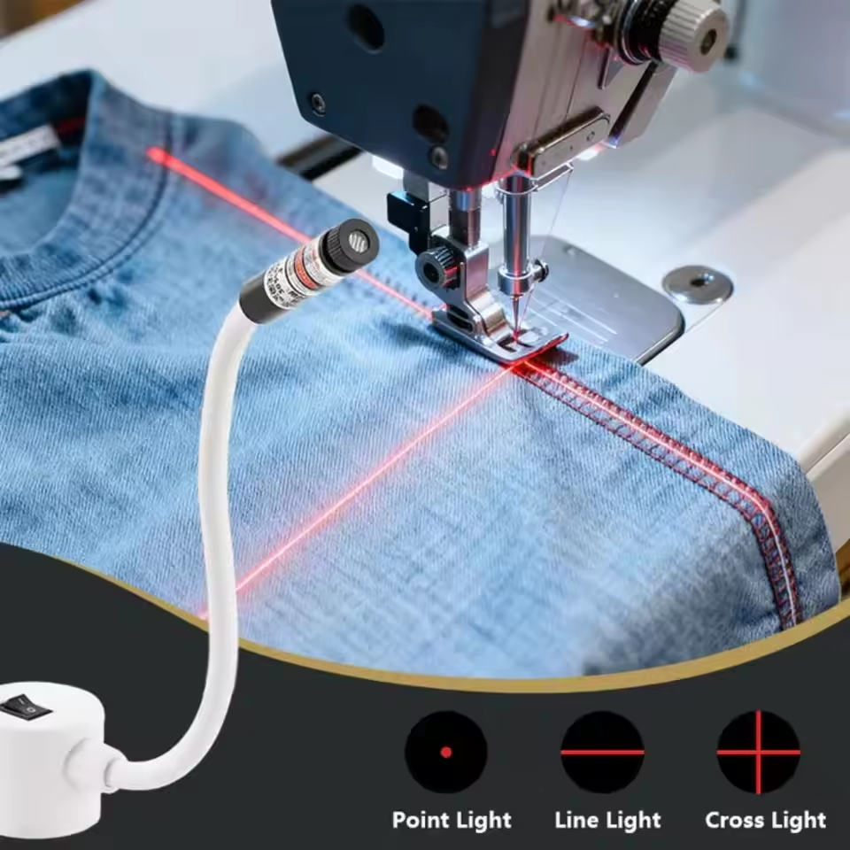 Industrial Laser Line - Sewing Vision Guide Light Positioning Beam