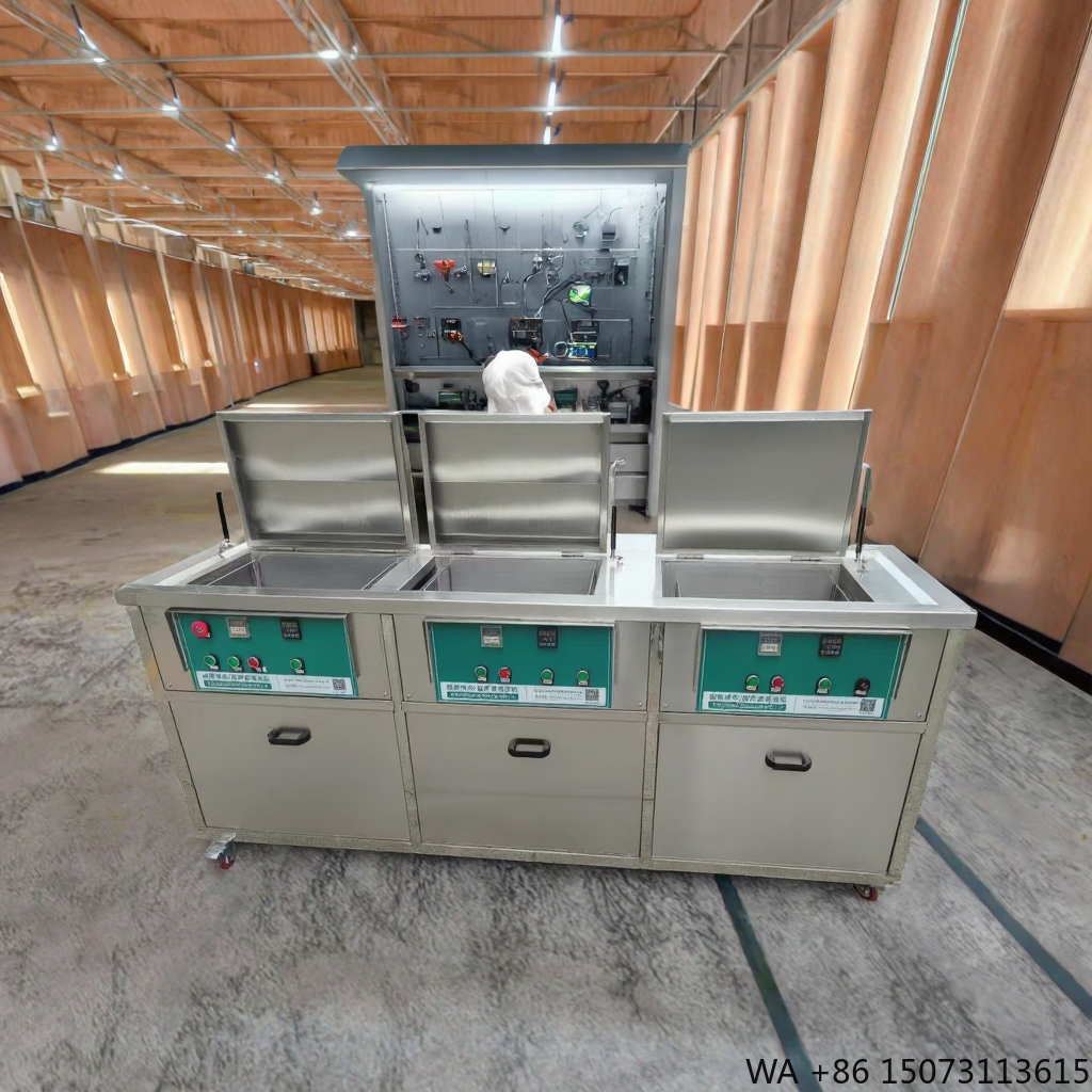 Industrial Laser Systems - Industrial Electric Ultrasonic Cleaner Multitank Bubbling