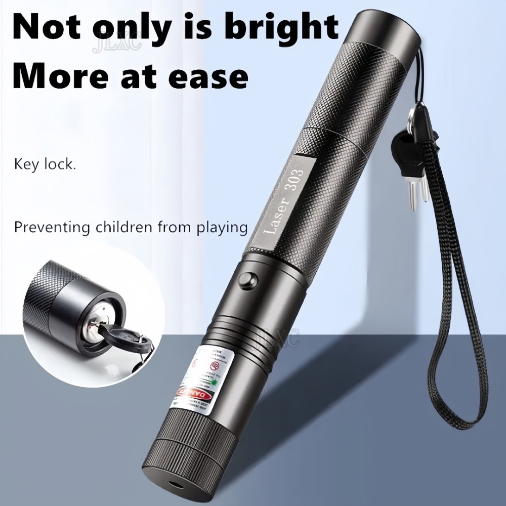 Industrial Green Laser Pointer - (Do not provide batteries)Cat Keychain Fun
