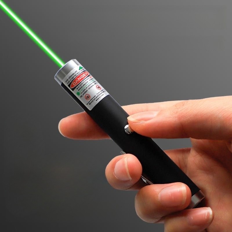 Industrial Green Laser Pointer - Flashlight Pet Cat Scratch Toy Christmas