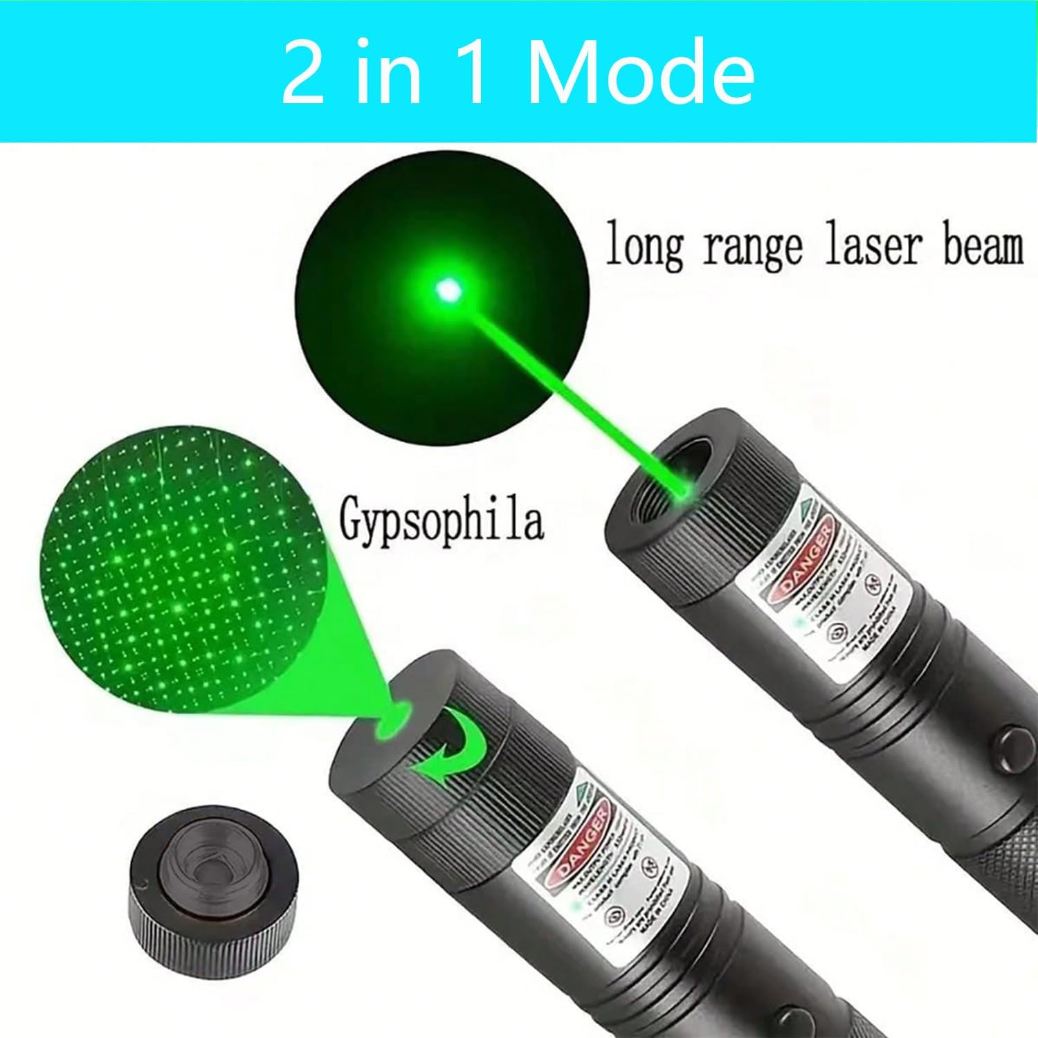 USB Mini Laser LED Light Pen I - огляд і ціна Industrial Green Laser Pointer