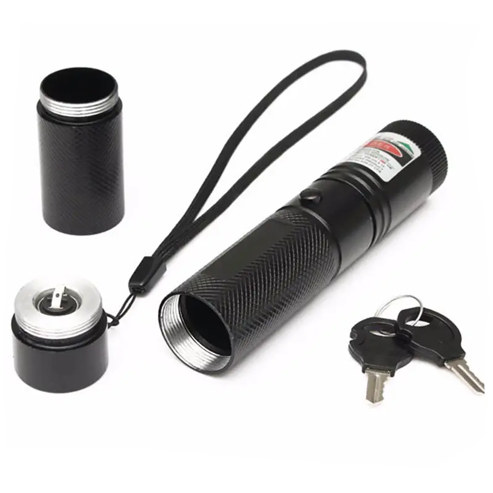 2in1 Rechargeable LED Flashlig - огляд і ціна Industrial Green Laser Pointer