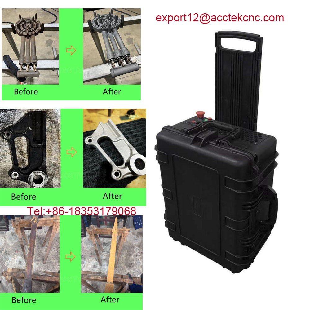 Suitcase Laser Cleaning Type 3 - огляд і ціна Industrial Laser Paint Removal