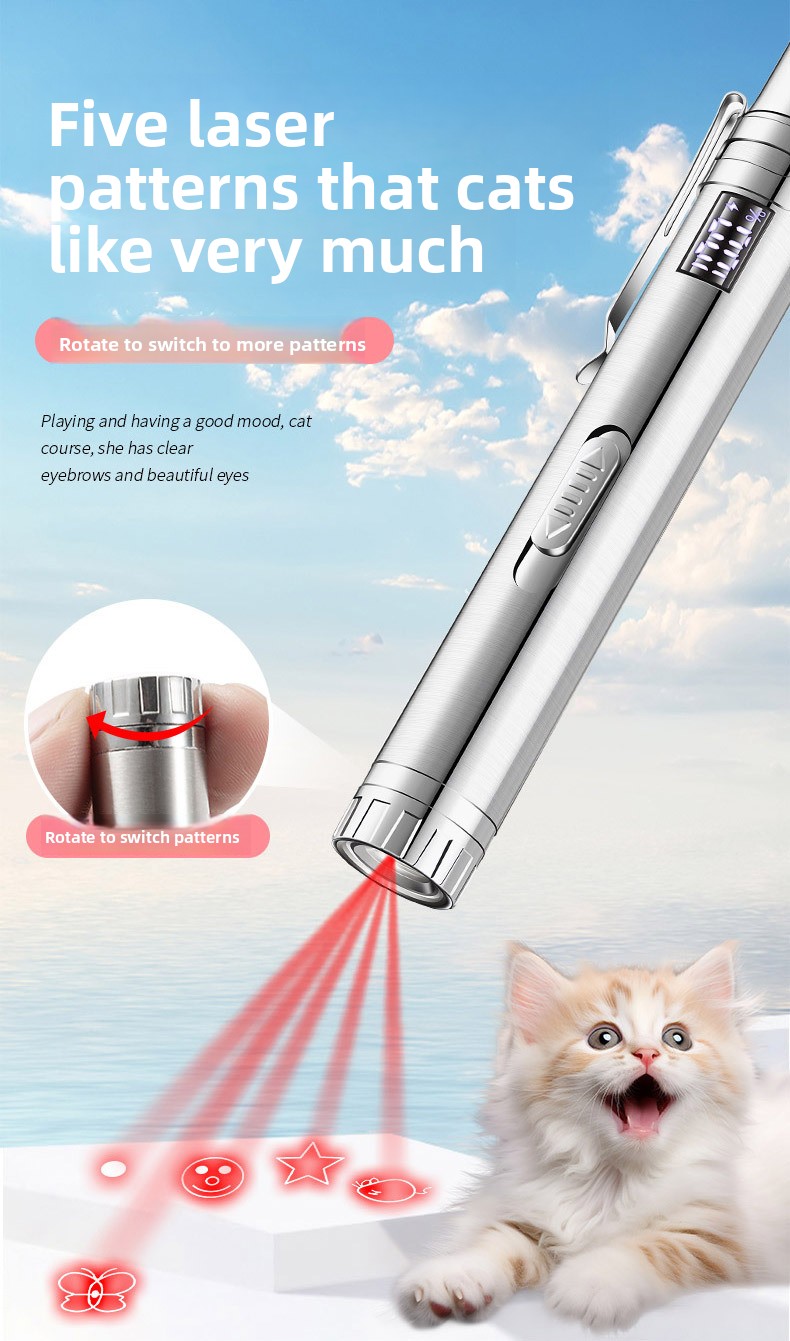 Interactive Cat Toy Laser Poin - огляд і ціна Industrial Green Laser Pointer