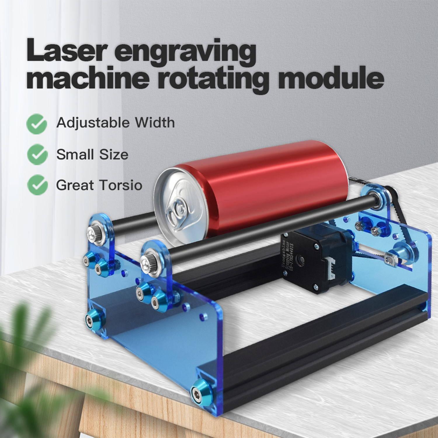 TwoTrees Laser Engraver Rotary - огляд і ціна Rotary Axis Laser Engraver