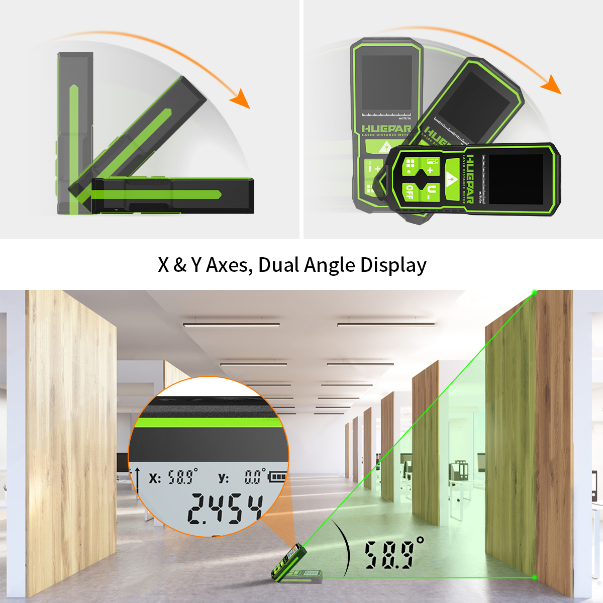 Huepar Laser Rangefinder Digit - огляд і ціна Industrial Laser Training
