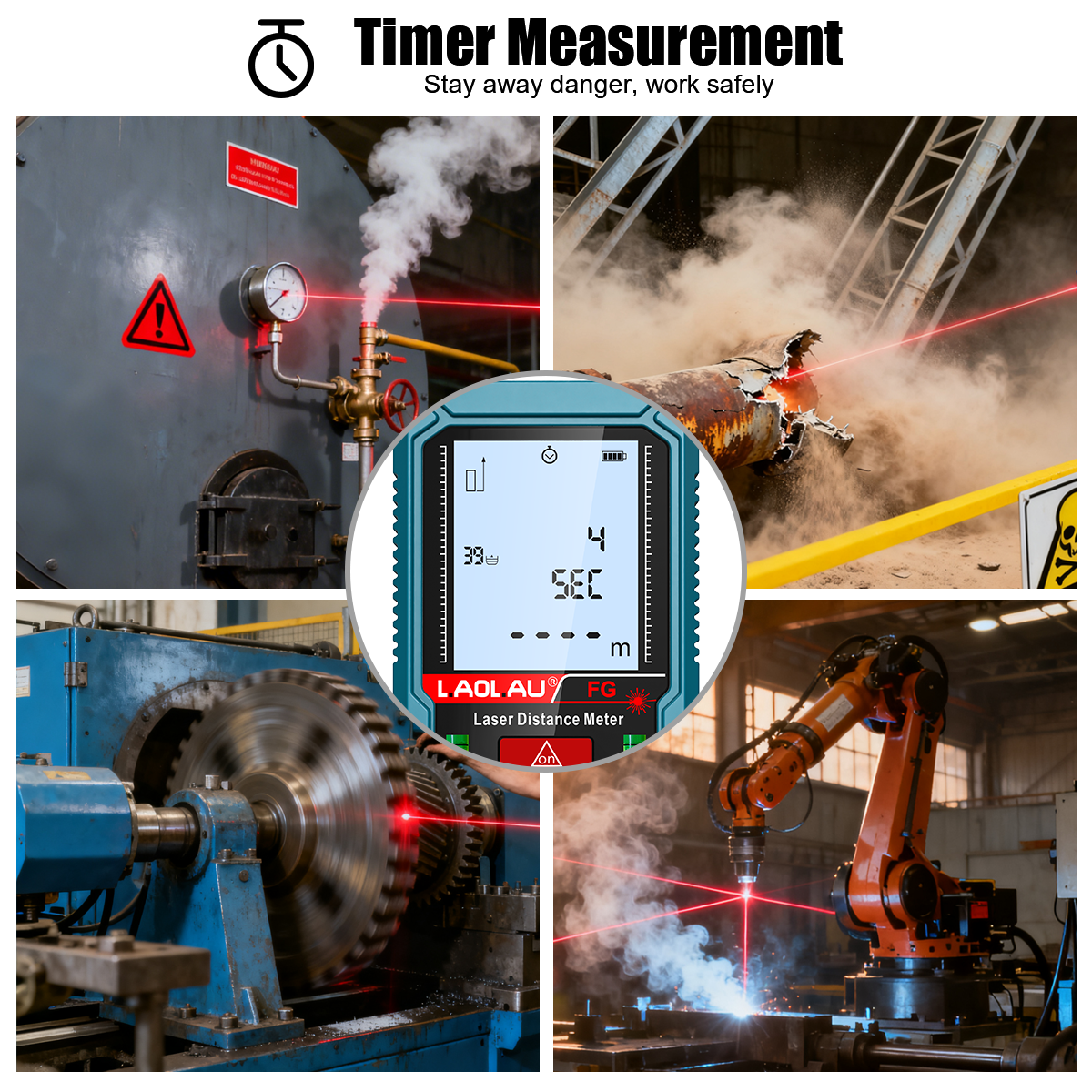 Laser Meter Digital Tape Timer - огляд і ціна Industrial Laser Training