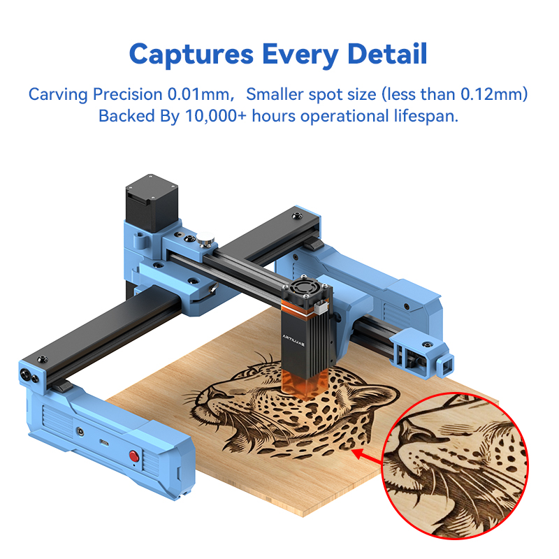 Artilume D2 2.5/6W Foldable La - огляд і ціна Fiber Laser Cutting Machine