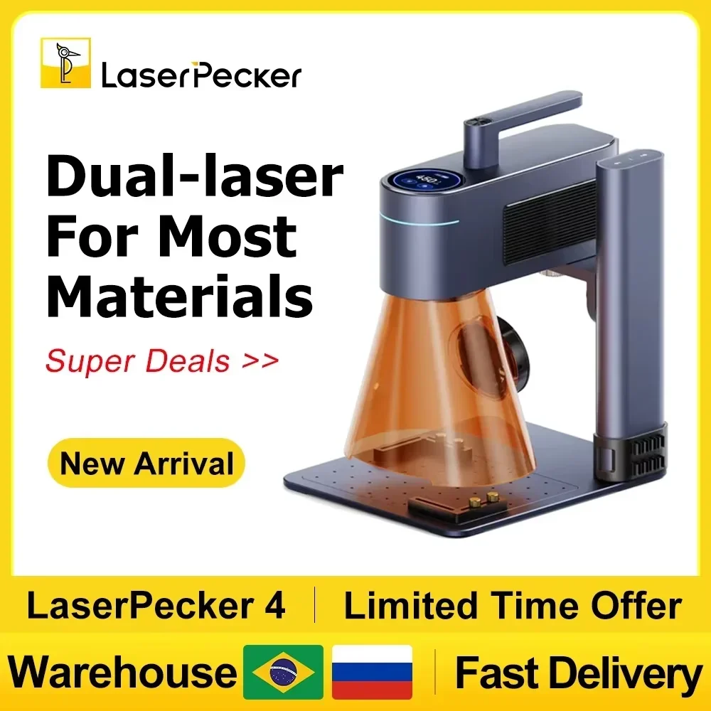 LASERPECKER 4 LP4 Laser Engrav - огляд і ціна Fiber Laser Cutting Machine