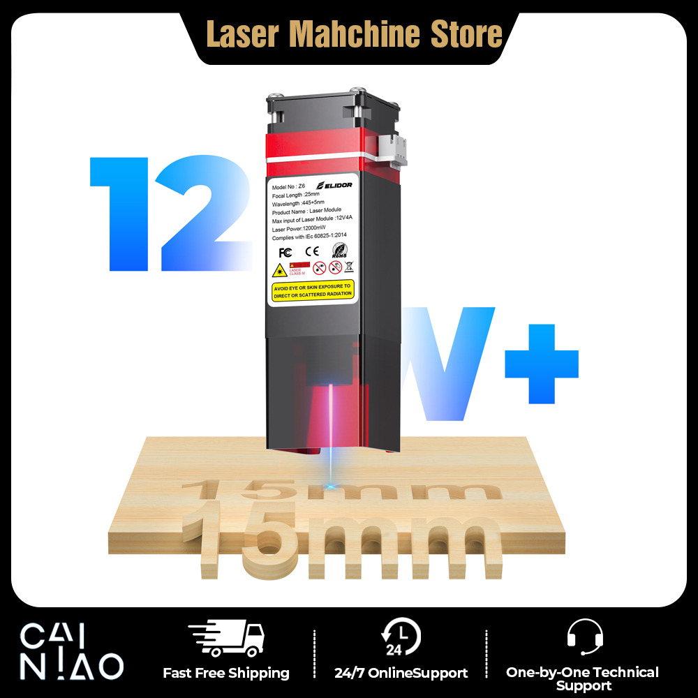 ELIDOR Z6 6W/12W Laser Module  - огляд і ціна Fiber Laser Cutting Machine