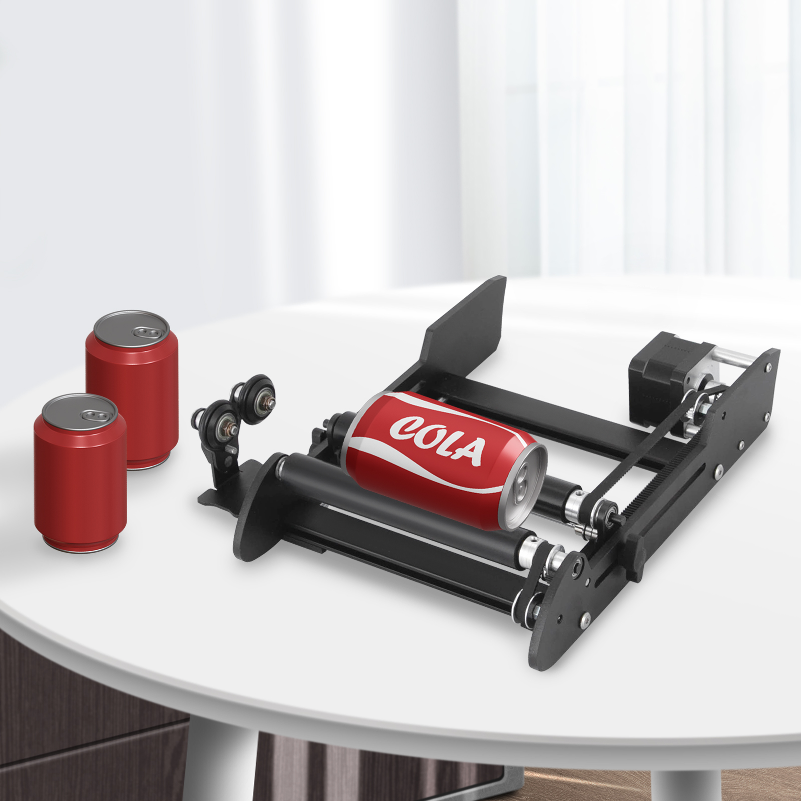 Y-axis Rotary Roller 360° Lase - огляд і ціна Rotary Axis Laser Engraver