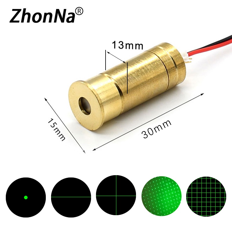 532nm35  OX Green Laser Module - огляд і ціна Industrial Laser Line