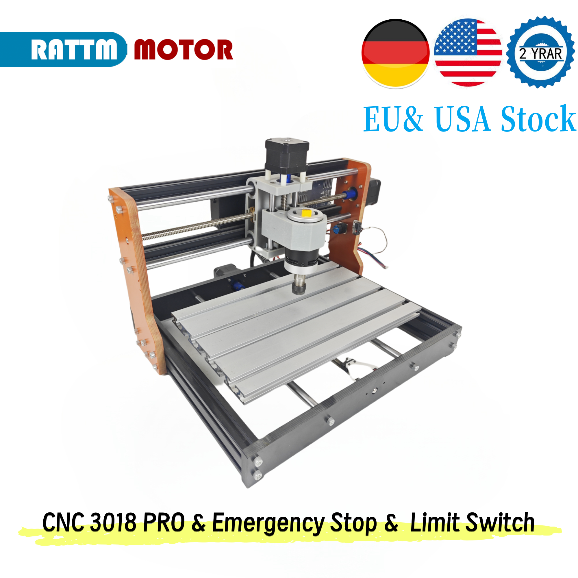 【EU&USA Stock】CNC 3018 PRO Las - огляд і ціна Industrial Grade Laser