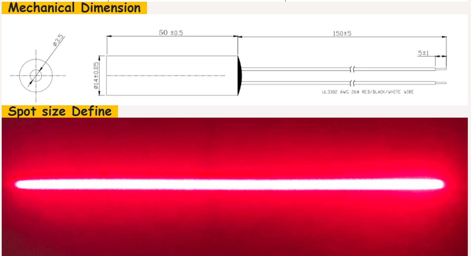 Compact Mini Red Line Laser Di - огляд і ціна Industrial Grade Laser