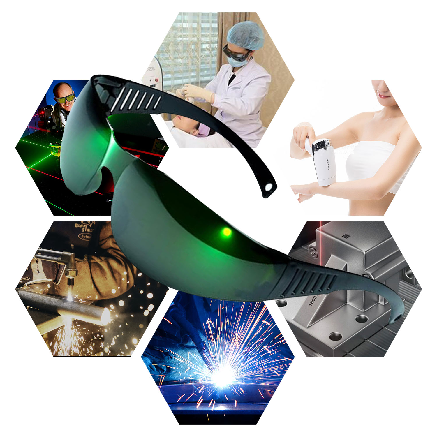 Lead Goggles Radiation Glasses - огляд і ціна Laser Safety Goggles