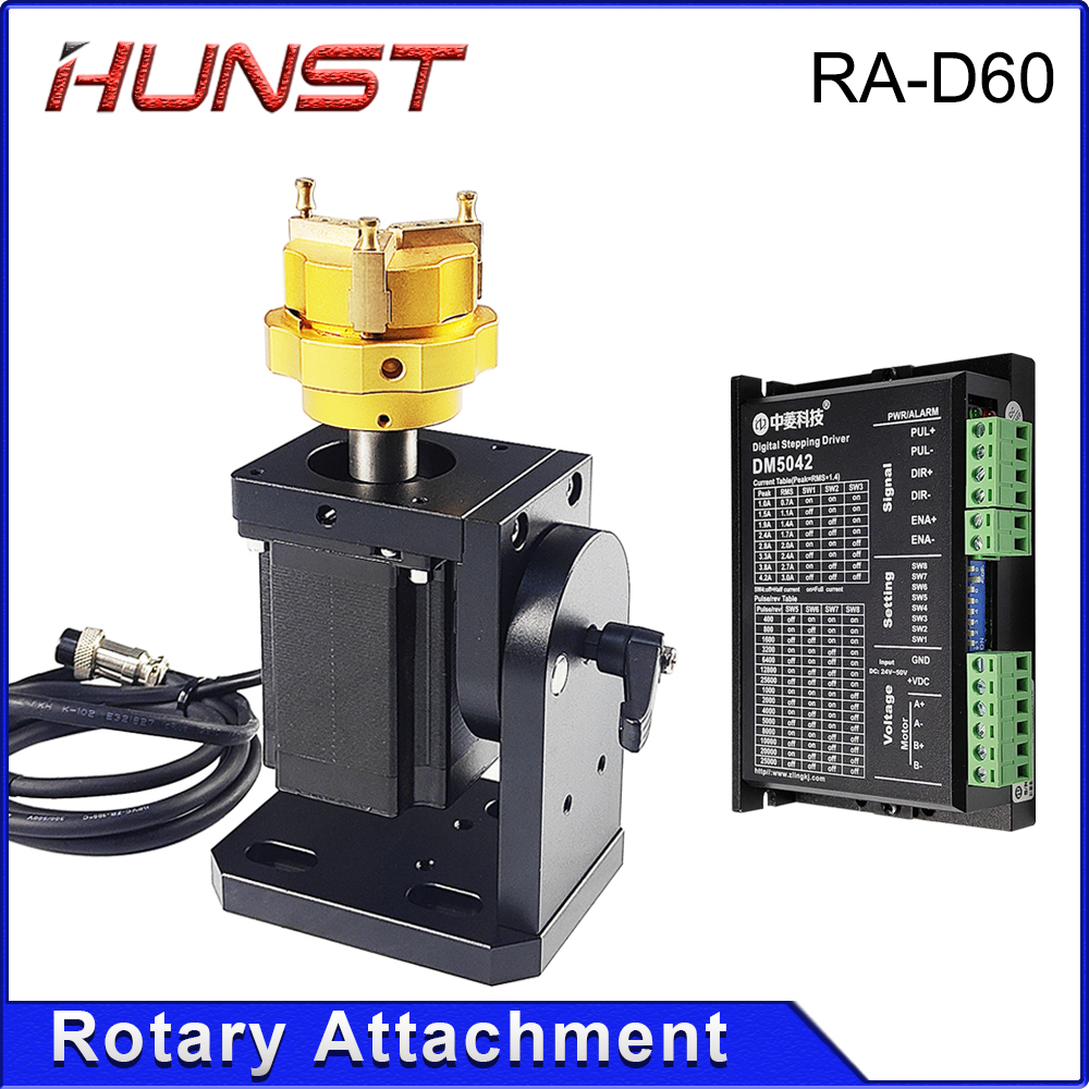 Hunst D69 D60 Laser Marking Ma - огляд і ціна Rotary Axis Laser Engraver