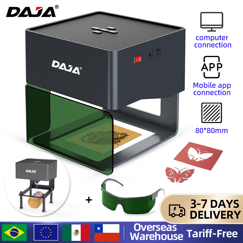 DAJA DJ6 Mini Portable Laser E - огляд і ціна Fiber Laser Cutting Machine